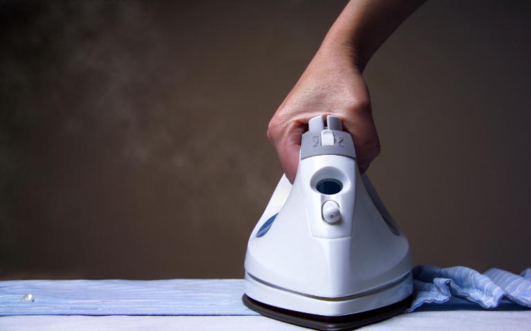 How To Clean A Steam Iron With Steam Holes - Laundry life