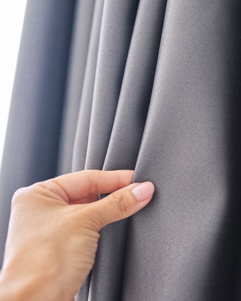 how to clean blackout curtains 